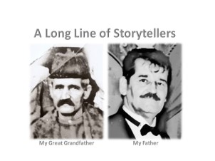 A long line of storytellers